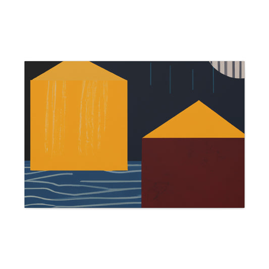 Rise Up - Midcentury Canvas