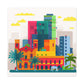 Caiman Vista - South America - Canvas