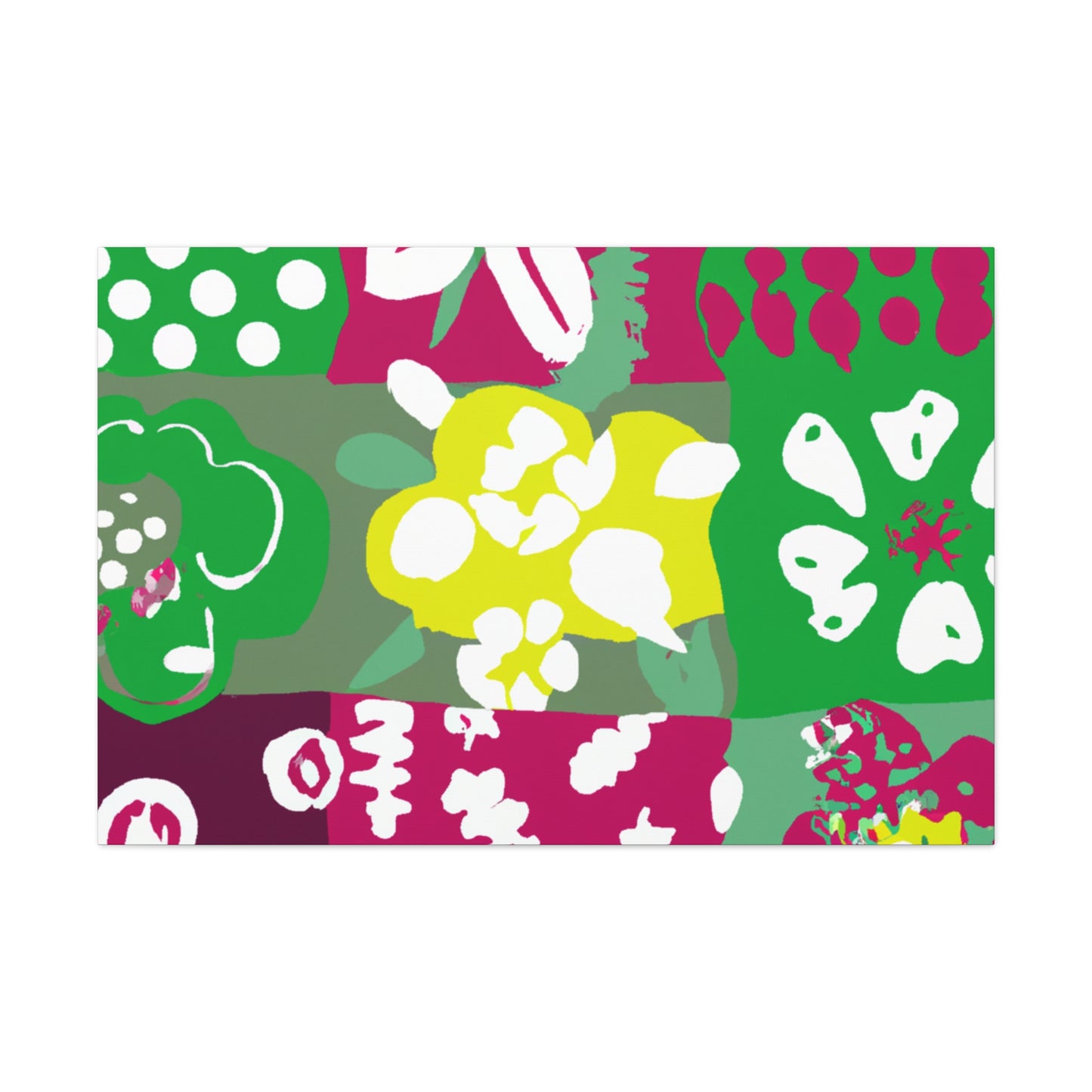 Blossomburst - Floral - Canvas