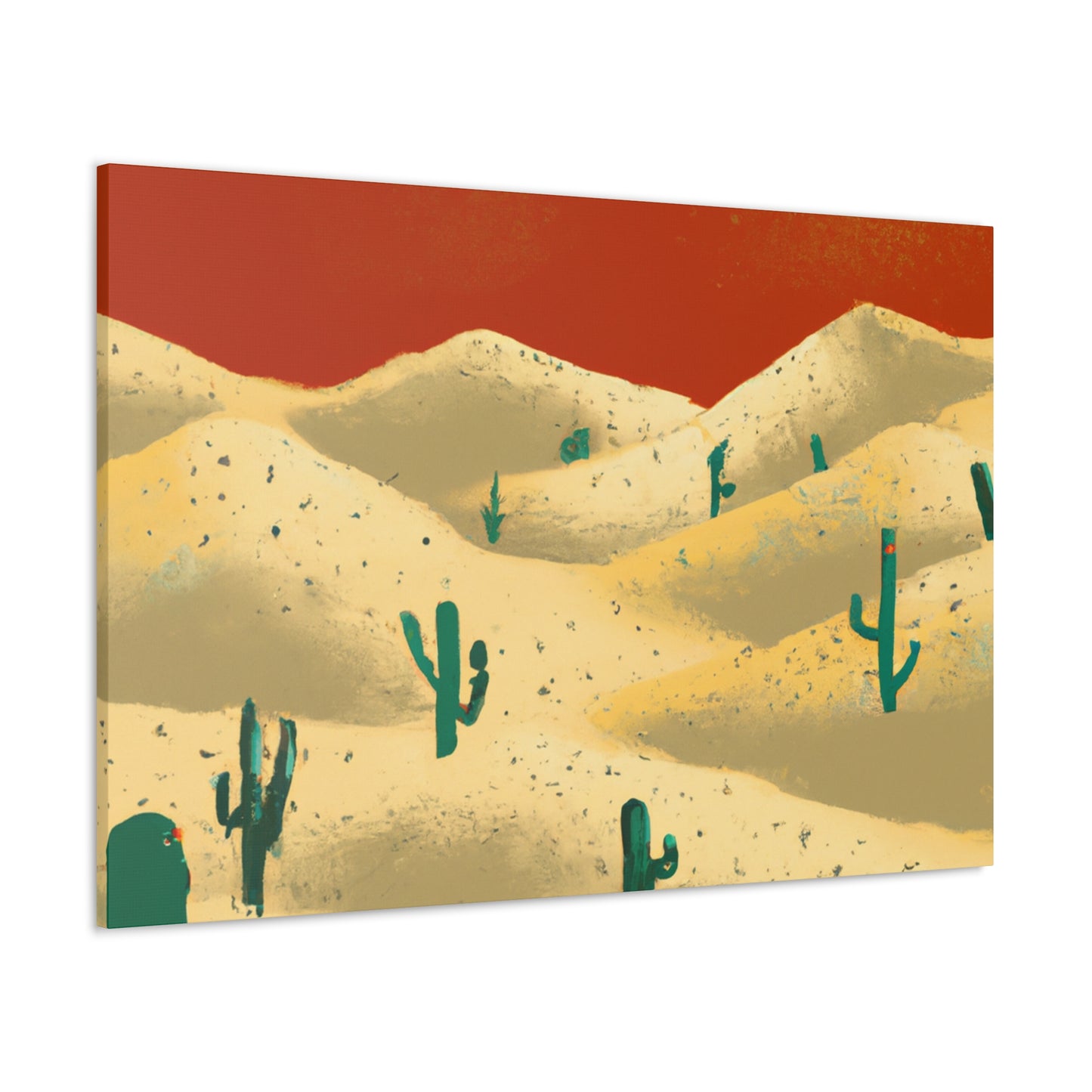 Glamourous Simplicity - Vintage Contemporary - Desert - Canvas
