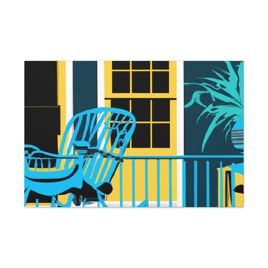 "Cozy Calmness- Midcentury" - Canvas