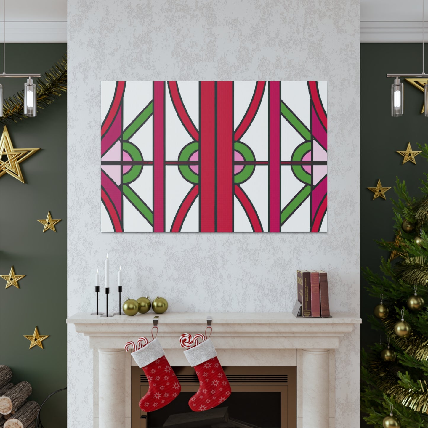 Cheerful - Glass Canvas