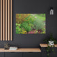 Summertime Garden Dance. - Canvas - Floral