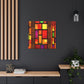 Happy Shimmer- Glass Canvas