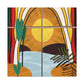 Radiant Reverie - Midcentury - Canvas