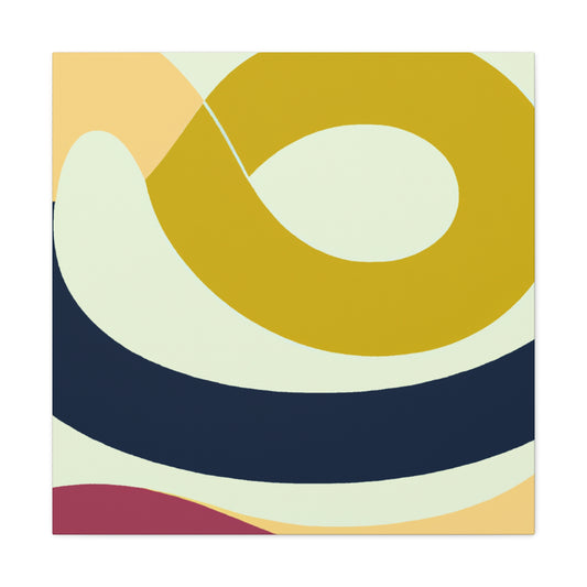 Sunburst Stargazer - Midcentury - Canvas