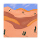 Baroque Beauty - Vintage Contemporary - Desert - Canvas