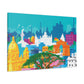 Ajanta Hills - Destination India - Canvas