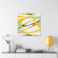 Tealose - Abstract - Canvas