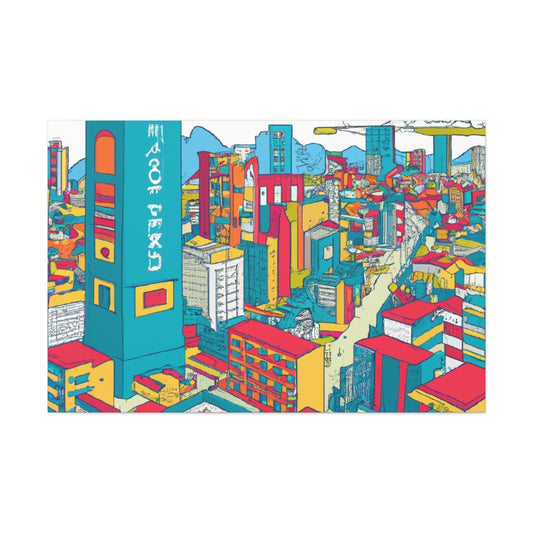 Maria Santos - South America - Canvas