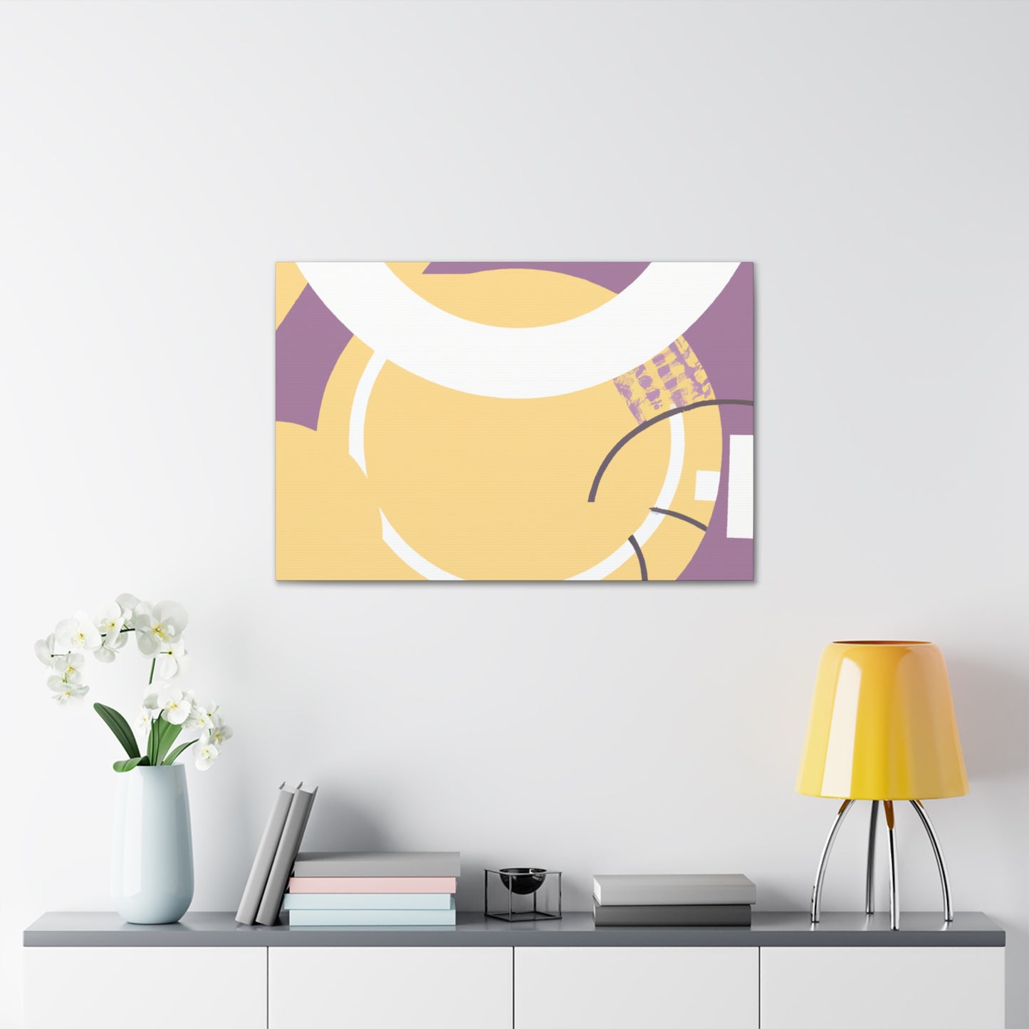 Lonely Tulips - Midcentury - Canvas