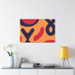 Elemental Splendor - Midcentury - Canvas