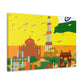 Taj Majal - Destination India - Canvas