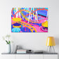 Crazy Town - Amusement - Canvas