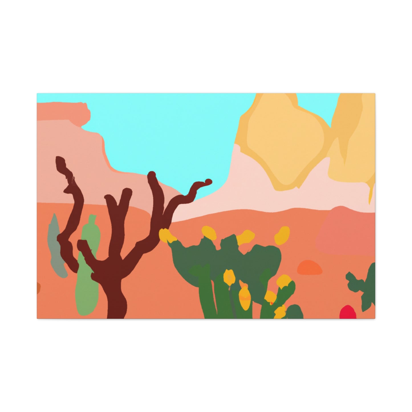 Fossilized Ridge - Landscape - Canvas