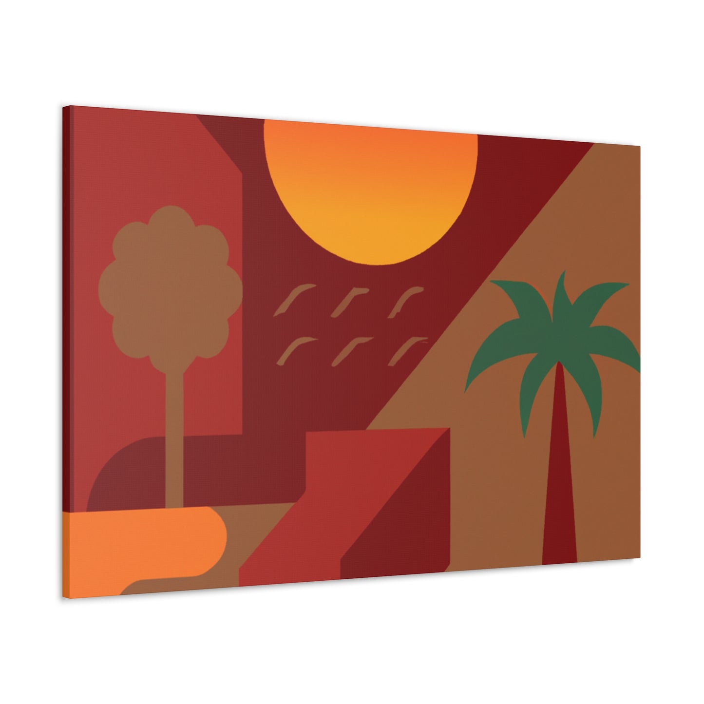Utopia Bubble- Midcentury - Canvas