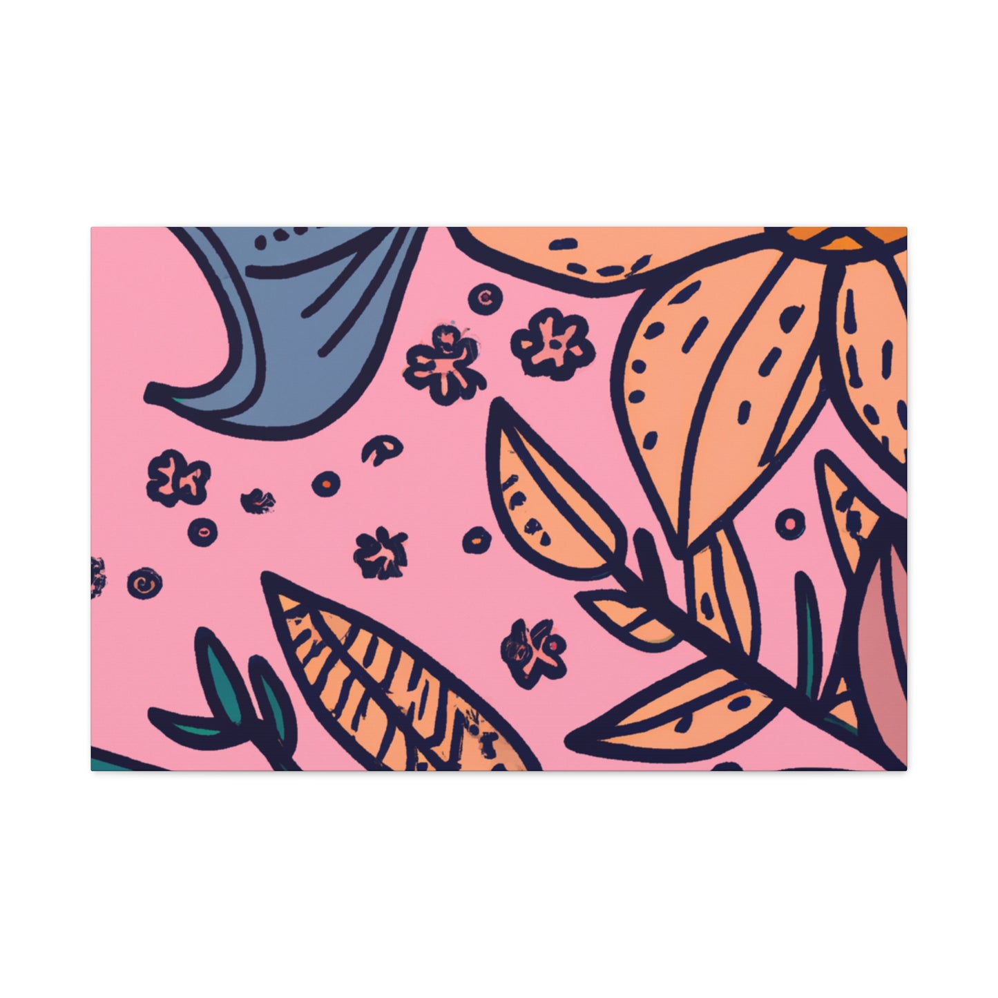 Rosesky - Floral - Canvas