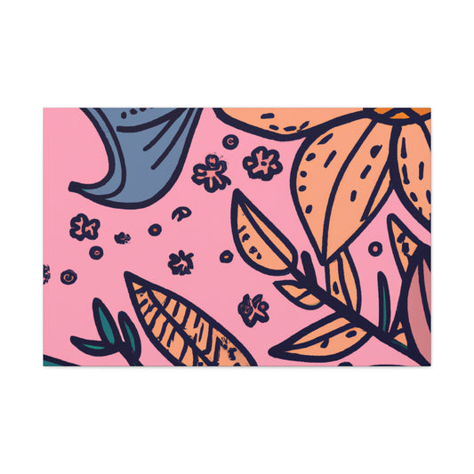 Rosesky - Floral - Canvas