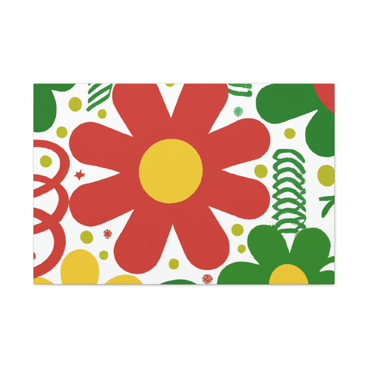 Flowerful Fancies - Floral Canvas