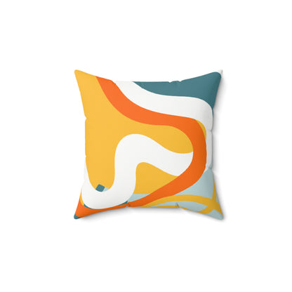 Spun Polyester Square Pillow