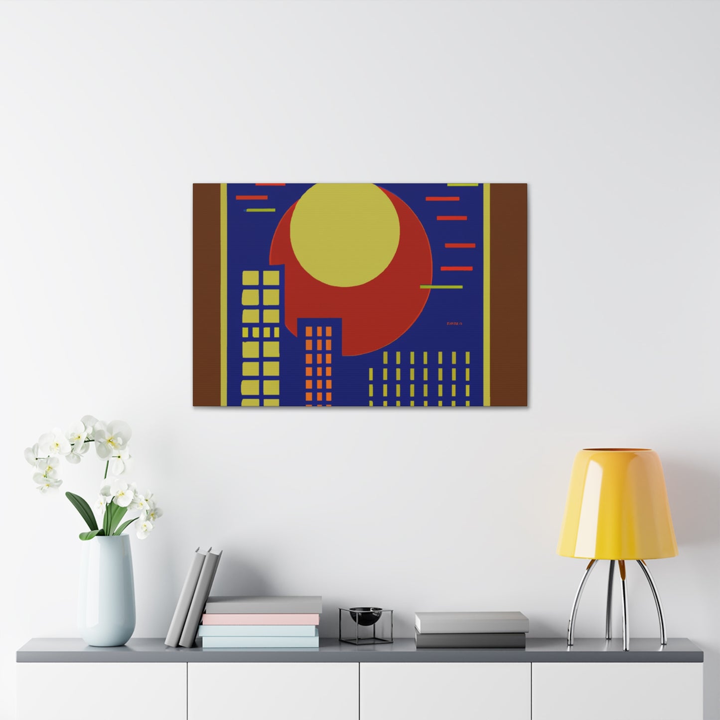 Varese Vinyl- Midcentury - Canvas