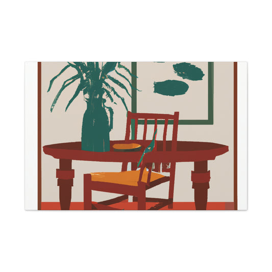 Swirlhorn - Midcentury Canvas