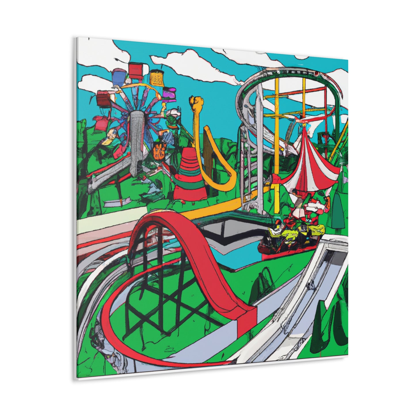 Carnivalicious- Amusement - Canvas