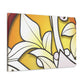 Leafy Warmth- Glass Canvas