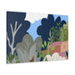 Blooming Hillside- Landscape - Canvas