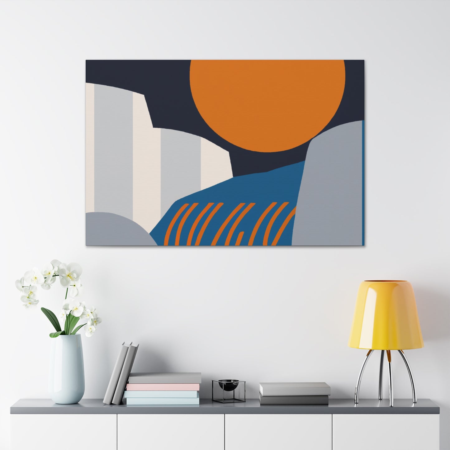 "Bold Formalism - Midcentury" - Canvas
