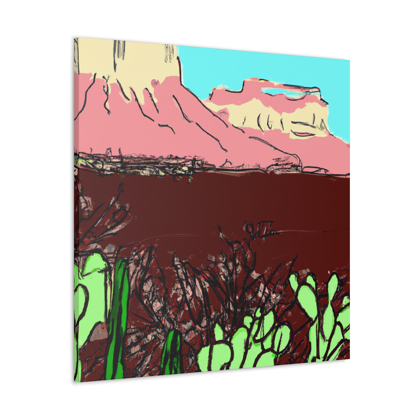 Sandwave Landscape - Canvas