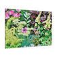 Blooming Garden Splendor. - Floral Canvas