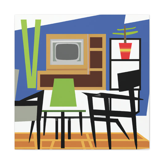 Urban Escape - Midcentury - Canvas