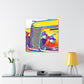 "Retro Rod" - Automobile Canvas
