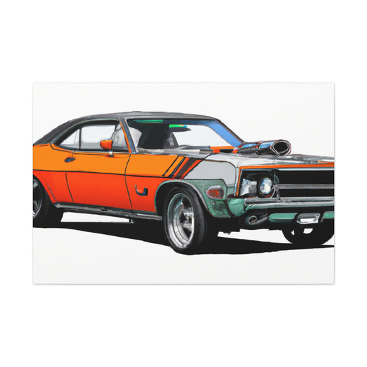 Hot Rod Flash - Automobile - Canvas