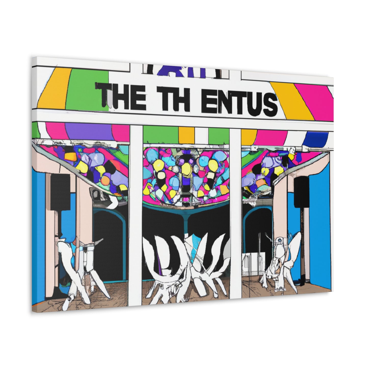 The Jukebox Joint - Canvas Pop Art