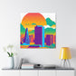 Cielo Azul - South America - Canvas