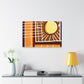 Pow!- Midcentury Canvas