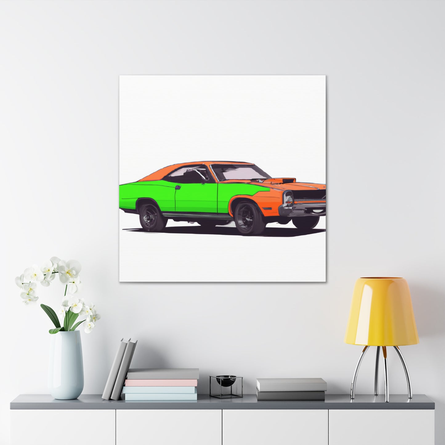 Rusty Impala - Automobile - Canvas
