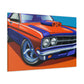 The Mustang Streaker - Automobile - Canvas