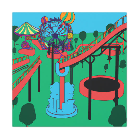 Mystic Meadow-Landscape - Amusement - Canvas
