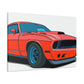 The Inferno- Automobile - Canvas