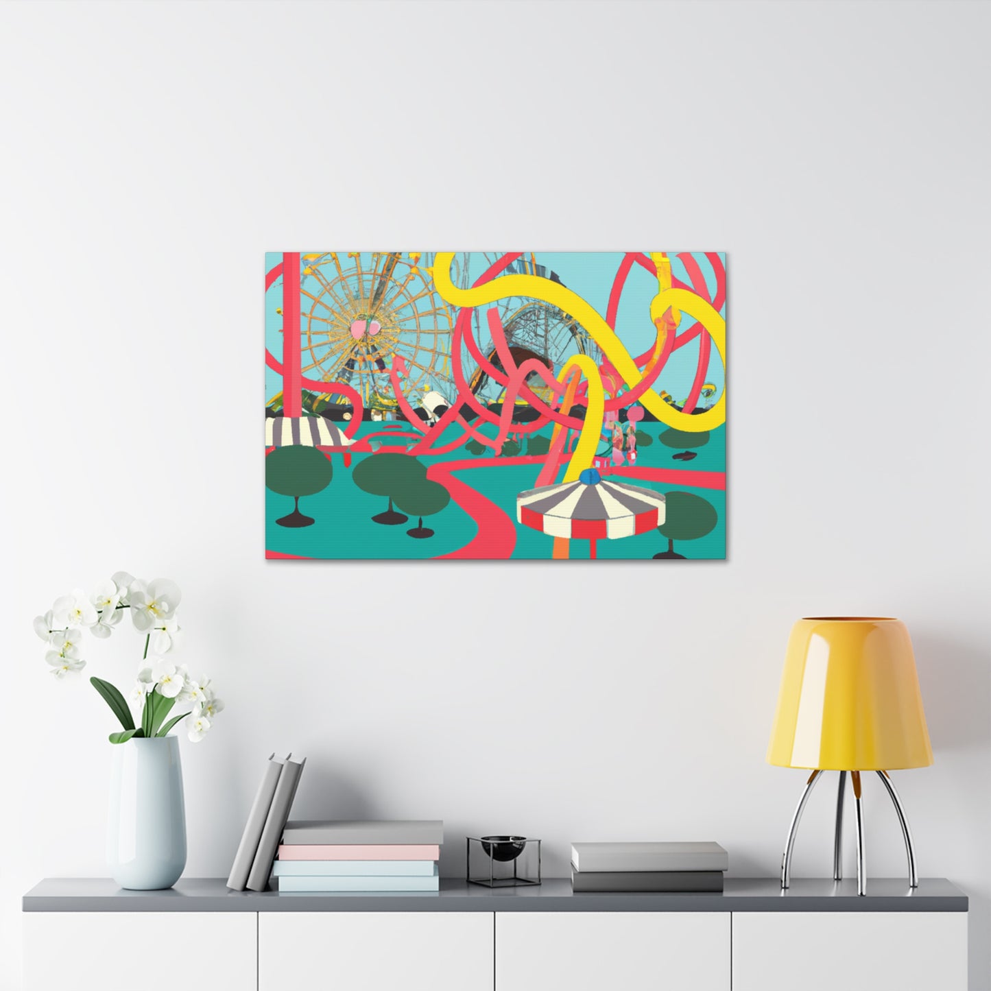 Carnival Valley- Amusement - Canvas