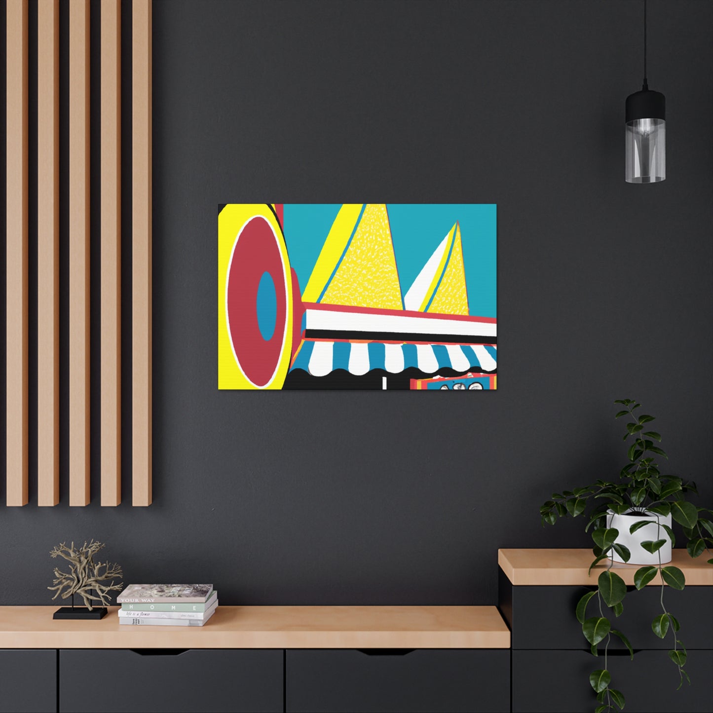 Sunshine Records - Canvas Pop Art