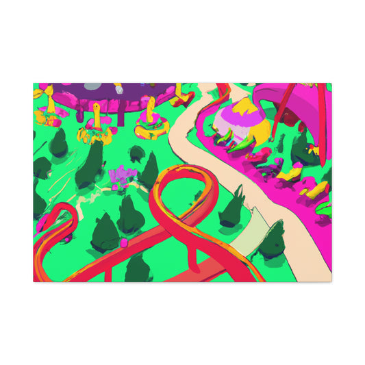Spiral Seas - Amusement - Canvas