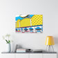 Boardwalk Pinball Palace - Canvas Pop Art