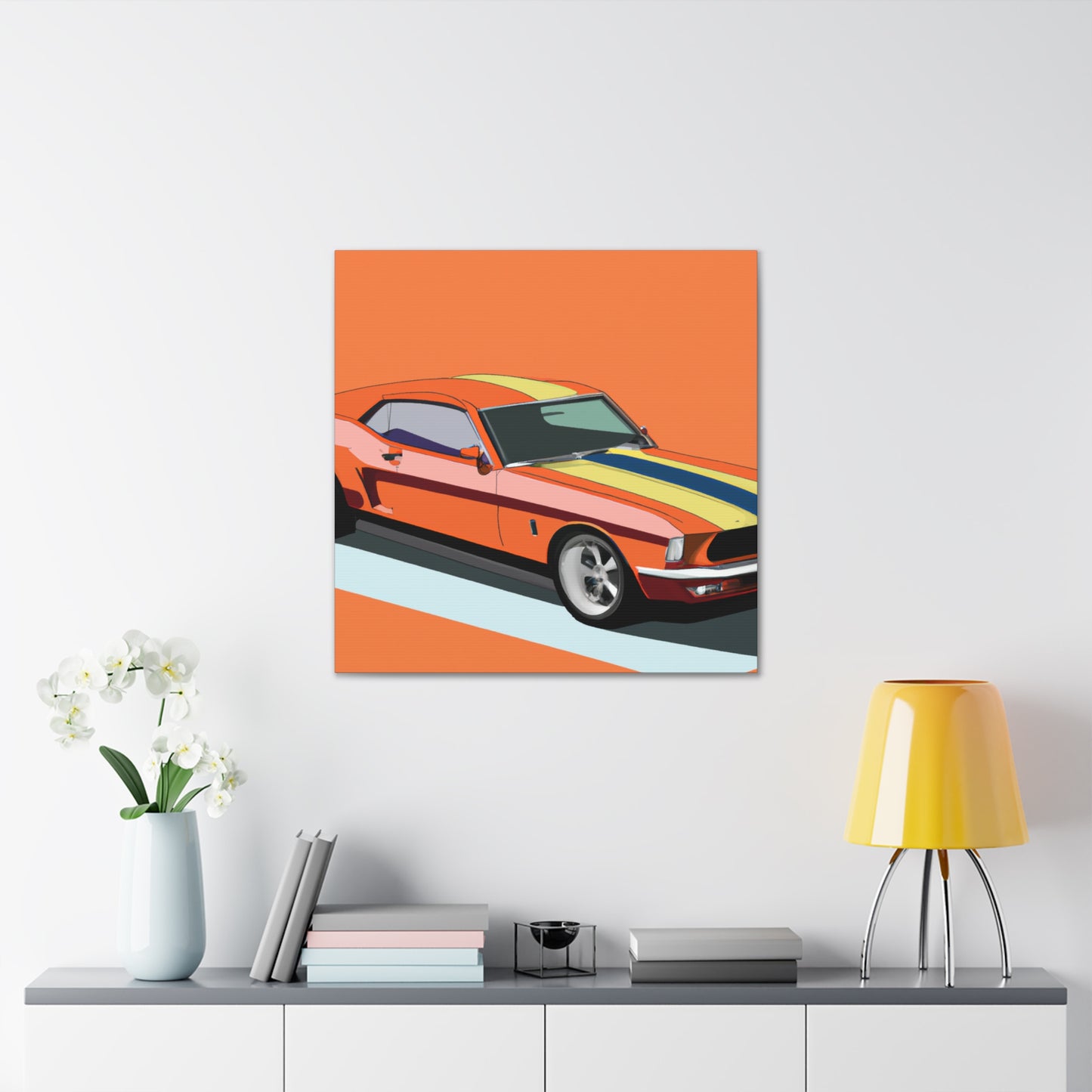 Hot Streak - Automobile - Canvas