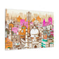 Ganges of Glory - Destination India - Canvas