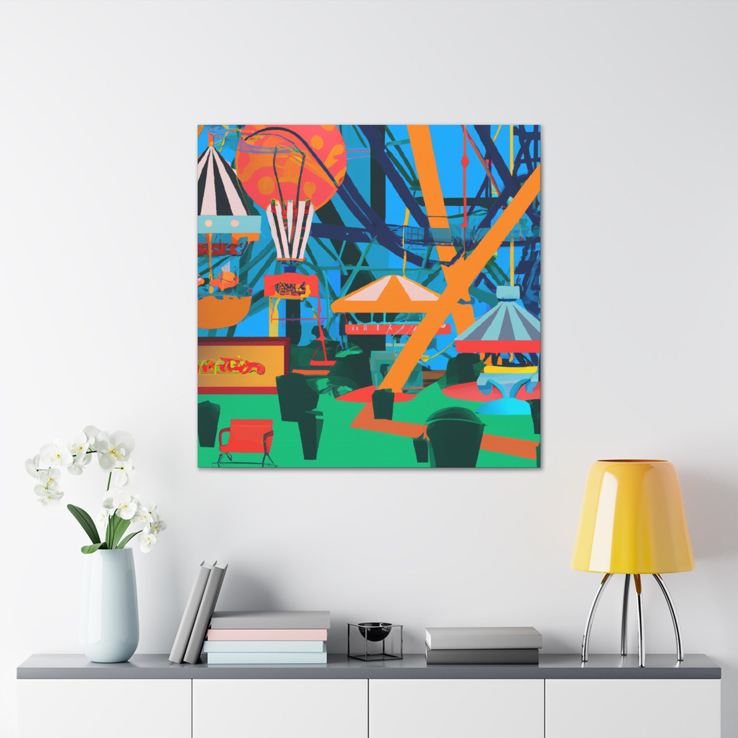 Greenshed - Landscape - Amusement - Canvas
