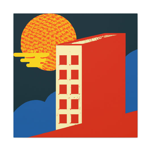 Modernist Playground - Midcentury - Canvas